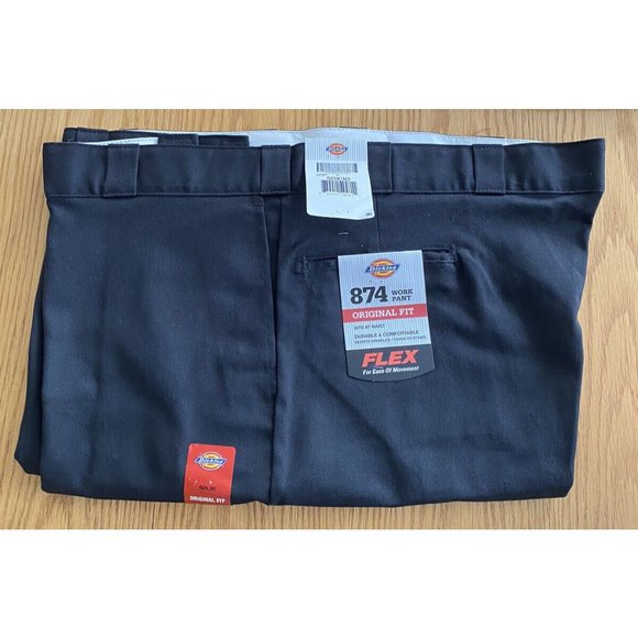 Dickies Men's 874 Work Pants 50 W X 30L - Black - Picture 1 of 1